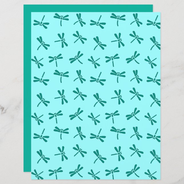 Japans liftpatroon, koraal Oranje (Voorkant / Achterkant)