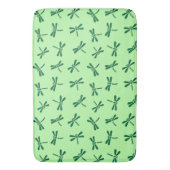 Japans liftpatroon, licht-geelgroen badmat (Voorkant Verticaal)