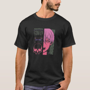 Japans Lofi Boy Anime Character - Japan Aestheti T-shirt