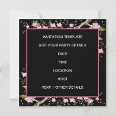 Japans Love Joy Peace Party Kaart (Achterkant)