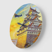 Japans luchtvervoer met Pagoda Grote Klok (Hoek)