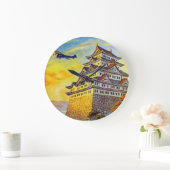 Japans luchtvervoer met Pagoda Grote Klok (Huis)