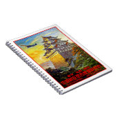 Japans luchtvervoer met Pagoda Notitieboek (Rechterzijde)