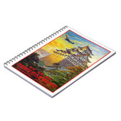 Japans luchtvervoer met Pagoda Notitieboek (Linkerzijde)