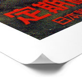 Japans luchtvervoer met Temple Poster (Hoek)