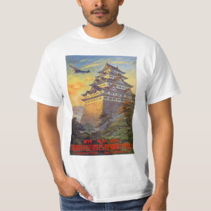 Japans luchtvervoer met Temple T-shirt