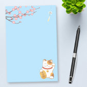 Japans Lucky Calico Cat, Maneki Neko Post-it® Notes