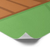 Japans Lucky Calico Cat, Maneki Neko Poster (Hoek)