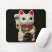 Japans Lucky Cat MANEKI NEKO muispad Muismat (Met muis)