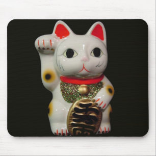 Japans Lucky Cat MANEKI NEKO muispad Muismat