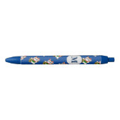 Japans Lucky Cat Monogram Zwarte Inkt Pen (Voorkant)