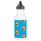 Japans Lucky Cat Pattern Waterfles (Links)