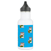 Japans Lucky Cat Pattern Waterfles (Rechts)