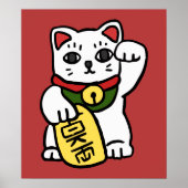 Japans Lucky Cat Poster (Voorkant)