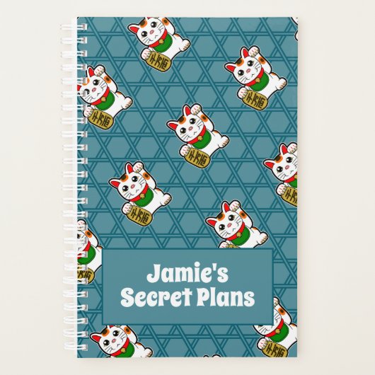 Japans Lucky Cat Secret Planner (Voorkant)