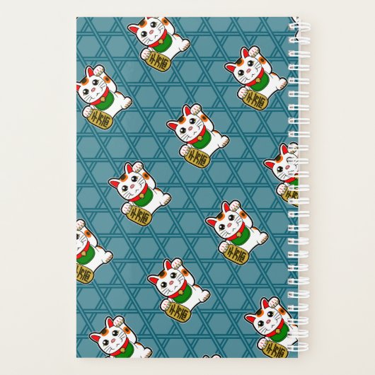 Japans Lucky Cat Secret Planner (Achterkant)