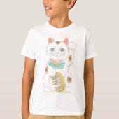 Japans Lucky Cat T-shirt (Voorkant)