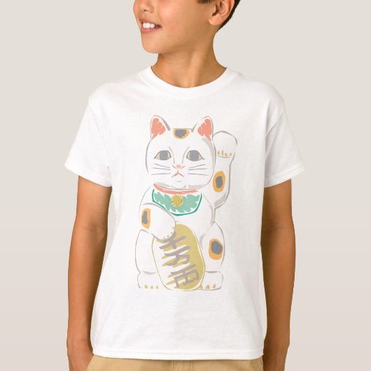 Japans Lucky Cat T-shirt (Voorkant)