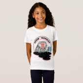 Japans macaque Snow Monkey T-shirt (Voorkant volledig)