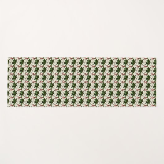 Japans Magnolia Blossom Floral Pattern Yogamat (Voorkant (horizontaal))