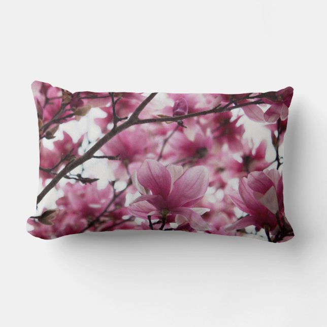 Japans Magnolia Sierkussen Kussen (Voorkant)
