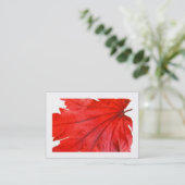 Japans makreel (geordend) visitekaartje (Staand voorkant)