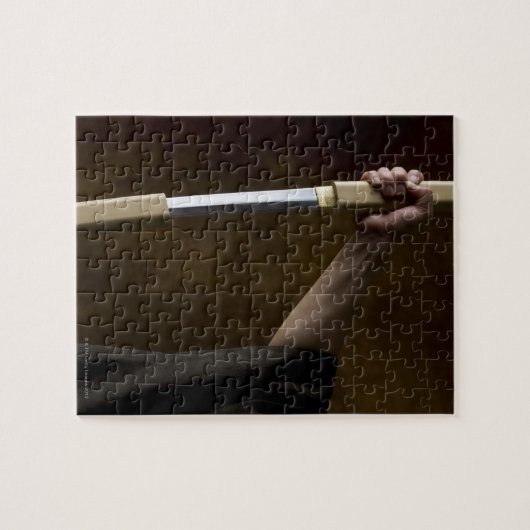 Japans man met zwaard 2 legpuzzel (Horizontaal)