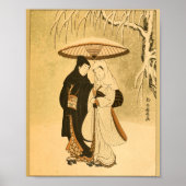  Japans Man voor Wall Art Woman Poster (Voorkant)