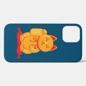 Japans Maneki Neko Gold Cat, symbool voor rijkdom Case-Mate iPhone Case (Achterkant (horizontaal))