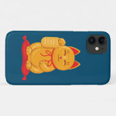 Japans Maneki Neko Gold Cat, symbool voor rijkdom Case-Mate iPhone Case (Achterkant (horizontaal))