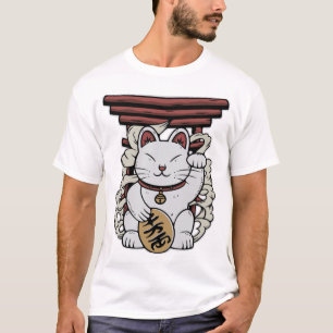 Japans Maneki-Neko Lucky Cat T-shirt