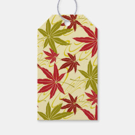 JAPANS MAPLE LEAF (CREME) CADEAULABEL