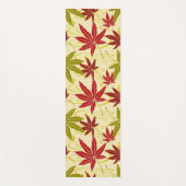 JAPANS MAPLE LEAF (CREME) YOGAMAT (Voorkant)
