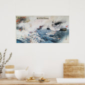Japans marineslag Poster (Keuken)