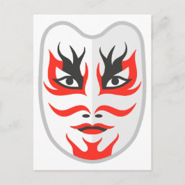 Japans masker briefkaart