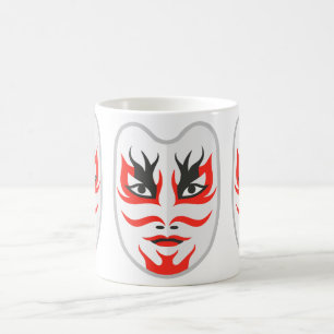Japans masker koffiemok