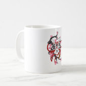 Japans Masker Koffiemok (Voorkant links)