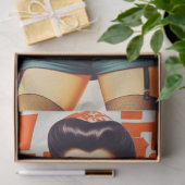 japans mechanisch meisje tissuepapier (Geschenk)