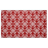 Japans Medallion Pattern, Deep Red en White Stof (Fat Quarter)