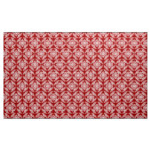 Japans Medallion Pattern, Deep Red en White Stof (Yard (91,4 cm))