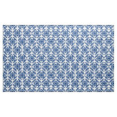 Japans Medallion Pattern, kobalt Blue en White Stof (Yard (91,4 cm))