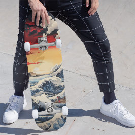 Japans Meesterschap in Golven Persoonlijk Skateboard