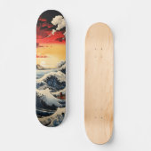 Japans Meesterschap in Golven Persoonlijk Skateboard (Voorkant)