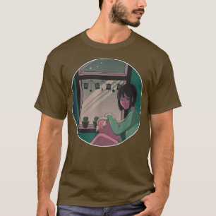 Japans meisje Anime Manga Grafische Kunst Japan Ca T-shirt