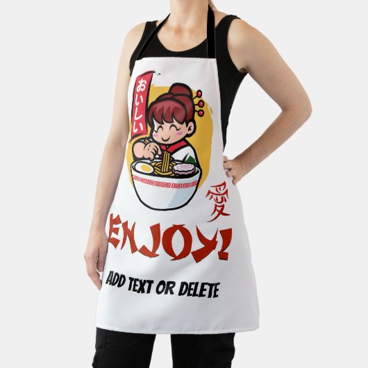 japans meisje karakter schort (Insitu)