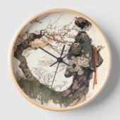 Japans meisje klok (Voorkant)