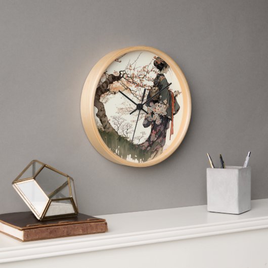 Japans meisje klok (Kantoor)