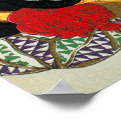 Japans meisje met Cat, Tsukioka Yoshitoshi Poster (Hoek)