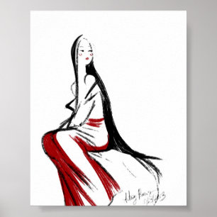 Japans meisje poster