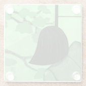 Japans Meisje Zomer Classy Glas Onderzetter (Achterkant)